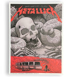 Metallica November 30, 2018 Salt Lake City [Nakatomi Screen Print]