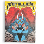 Metallica January 22, 2019 Birmingham [Nakatomi Screen Print]