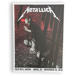 Metallica November 28, 2018 Boise [Nakatomi Screen Print]