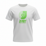Josey Logo Tee [Lime on Tan]