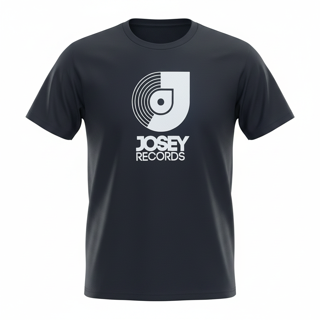 Josey Logo Tee [Gray on Black]