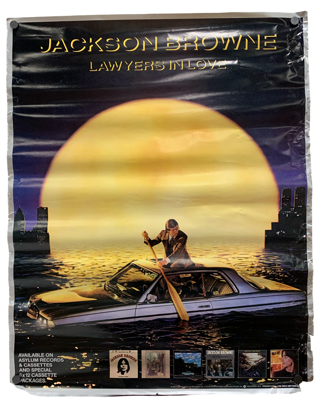 Jackson Browne - Lawyers In Love Promo Poster