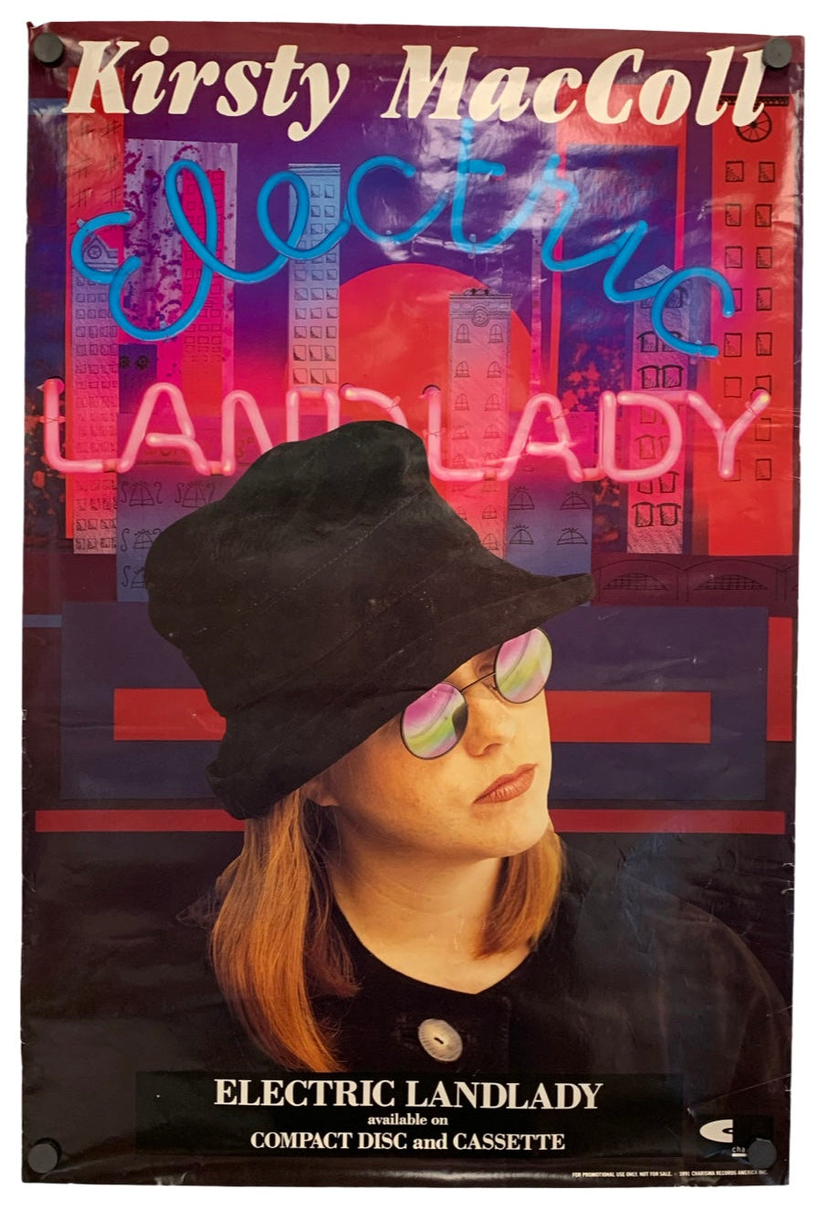 Kirsty MacColl - Electric Landlady Promo Poster