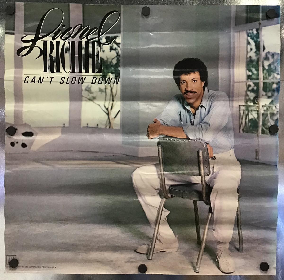 Lionel Ritchie - Promo Poster for Can't Slow Down