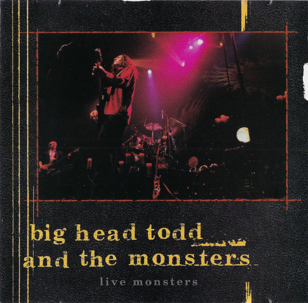 Big Head Todd & The Monsters - Live Monsters [Pre-Owned CD]