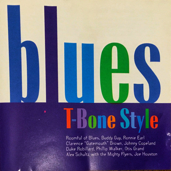 Blues T Bone Style - Blues T Bone Style [Pre-Owned CD]
