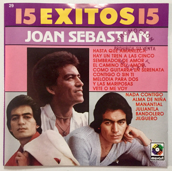 Joan Sebastian - 15 Éxitos [Pre-Owned CD]