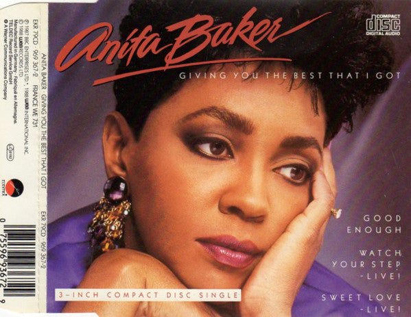 Anita Baker - Giving You The Best That I Got [Pre-Owned CD]