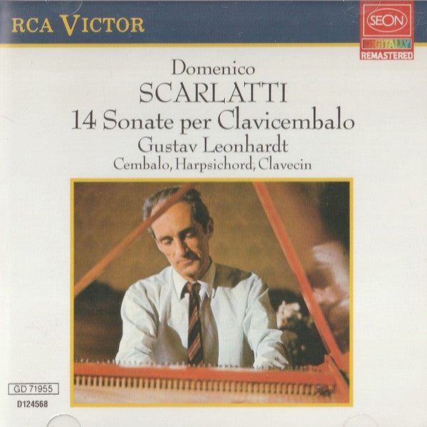 Domenico Scarlatti; Gustav Leonhardt - 14 Sonate Per Clavicembalo [Pre-Owned CD]