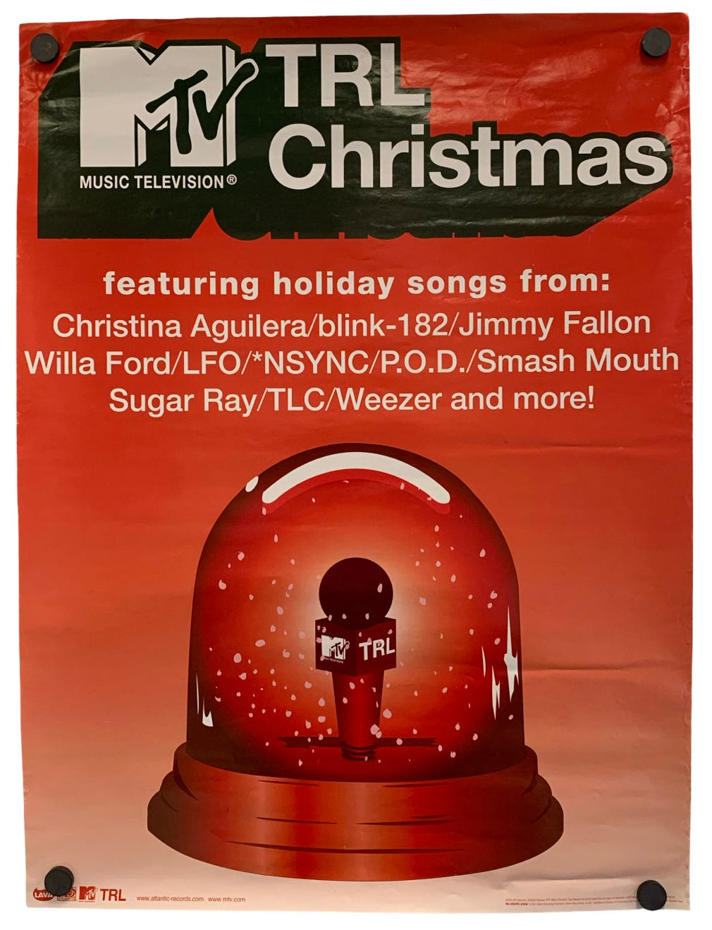 MTV Total Request Live Christmas - Promo Poster