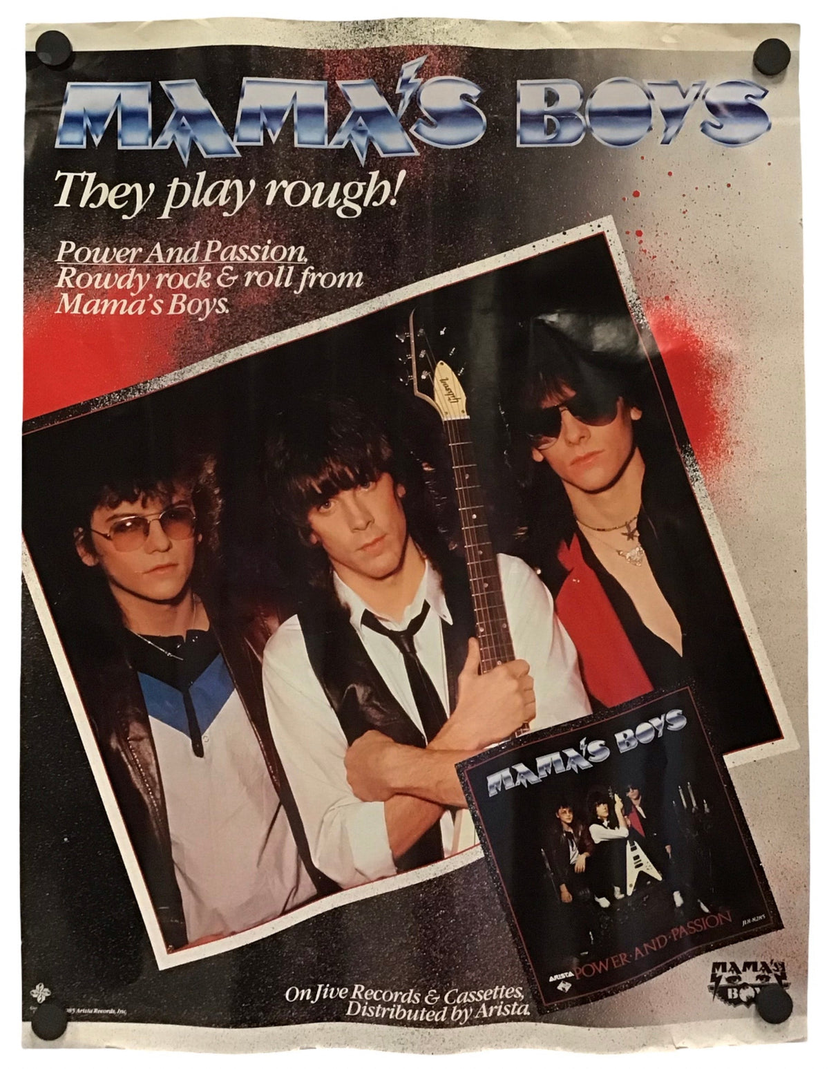 Mama's Boys - Power and Passion Promo Poster