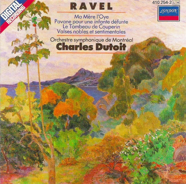 M. Ravel - Ma Mere L'Oyle/Pavane/Tombeau [Pre-Owned CD]