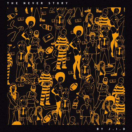 J.I.D : The Never Story (LP, Album, Ora)