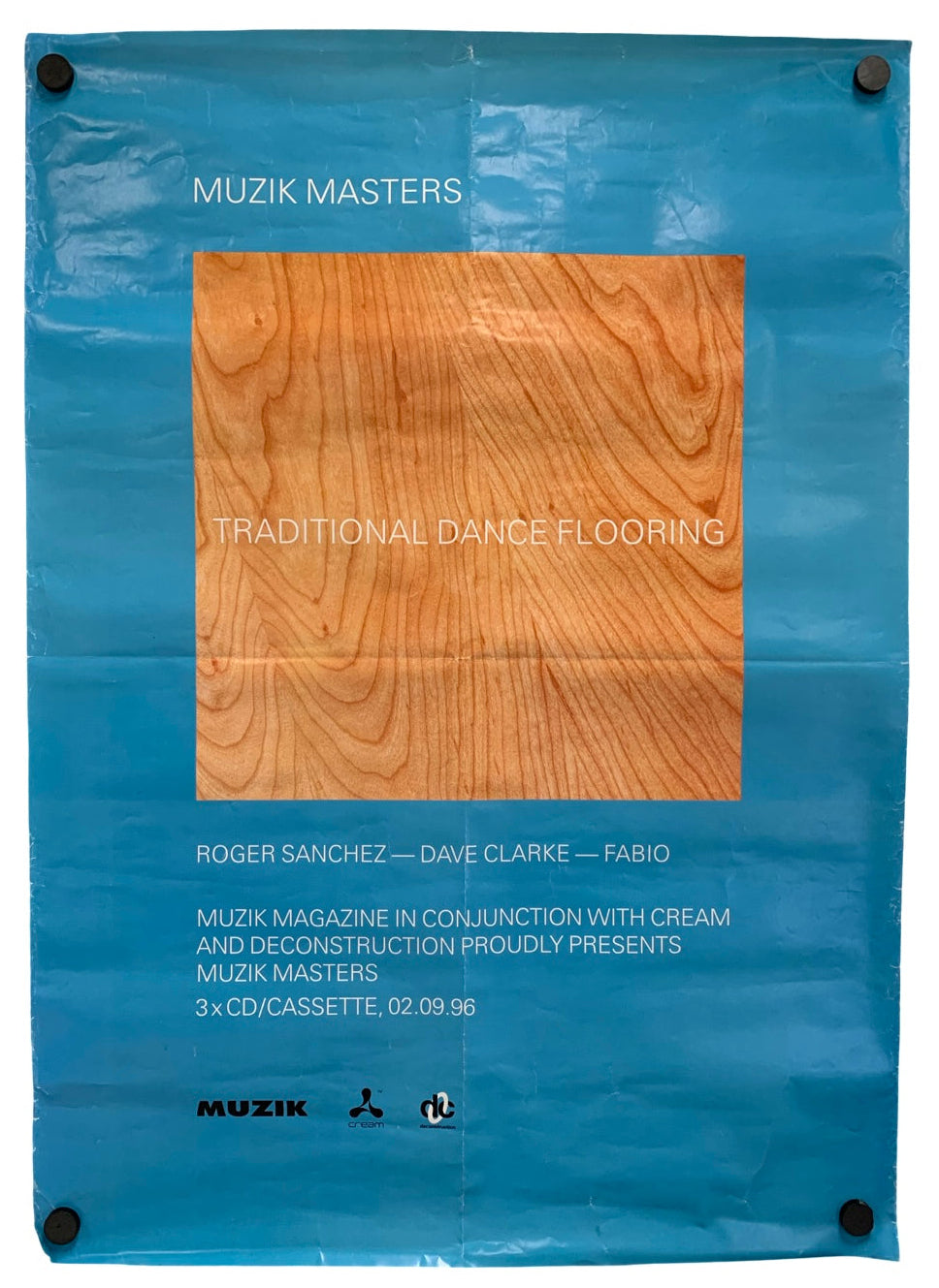 Roger Sanchez, Dave Clarke, Fabio - Muzik Master Promo Poster