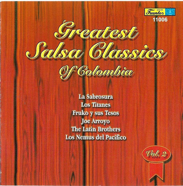 Various - Greatest Salsa Classics Of Colombia: Volume 2 [Pre-Owned CD]