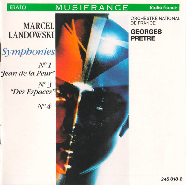 Orchestre National De France - Marcel Landowski: Symphonies 1, 3 & 4 [Pre-Owned CD]