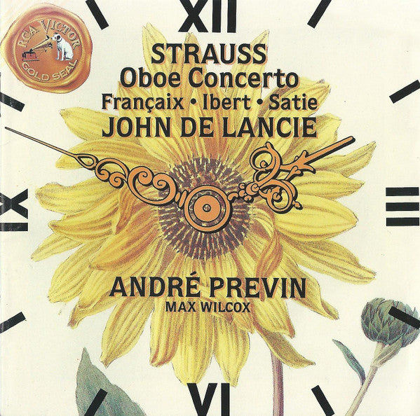 Strauss/Francaix/Ibert/Satie - Ct Oboe/L'Horloge/Sym Concerta [Pre-Owned CD]