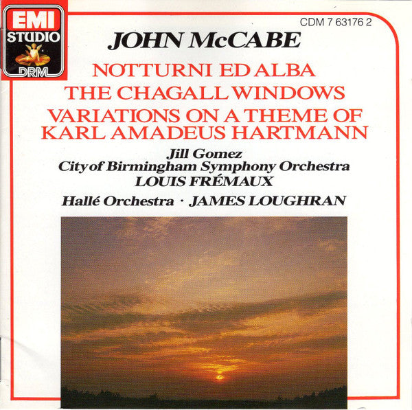 John Mccabe Jill Gomez City Of Birmingham Symphony - Mccabe: Notturni Ed Alba, The Chagall Windows, Var [Pre-Owned CD]