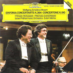 Wolfgang Amadeus Mozart; Itzhak Perlman; Pinchas Zukerman; Israel Philharmonic Orchestra; Zubin Mehta - Sinfonia Concertante K.364 • Concertone K.190 [Pre-Owned CD]