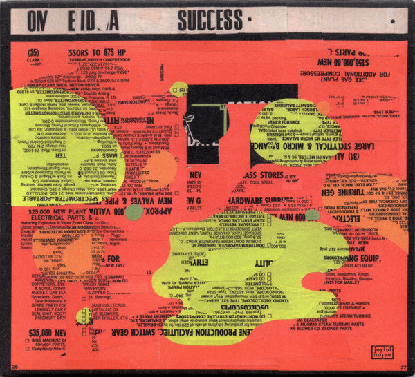 Oneida - Success [Pre-Owned CD]