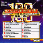 100 Masterpieces - Vol. 10-Top Ten Of 1894-1928 [Pre-Owned CD]