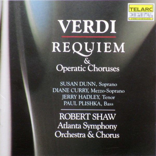 Shaw/Aso - Verdi: Requiem & Operatic Chor [Pre-Owned CD]