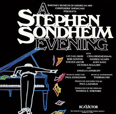 (中古品) Stepehn Sondheim Evening - オリジナル・キャスト・レコーディング
