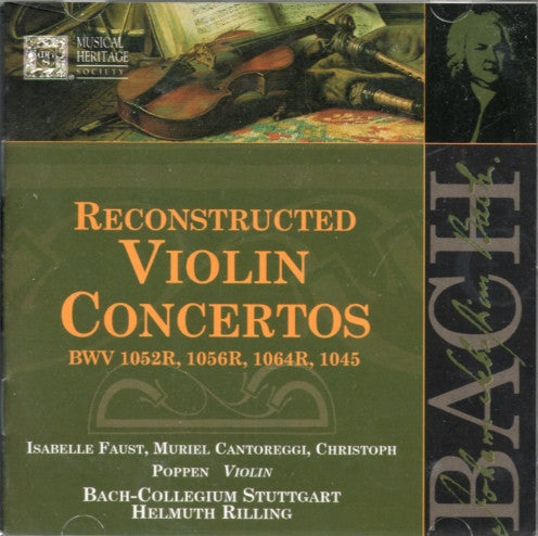 J.S. Bach - Reconstructed Violin Concertos [Pre-Owned CD]