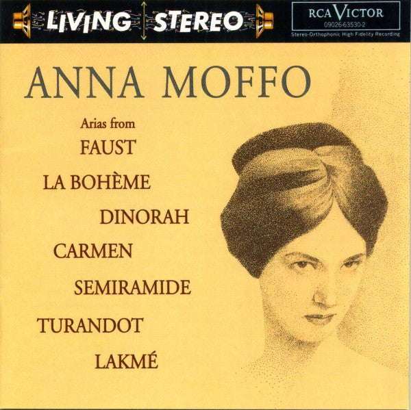 Anna Moffo - Sings Arias From Faust/Boheme/ [Pre-Owned CD]