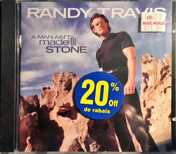 Randy Travis - Man Ain'T Made Of Stone [Pre-Owned CD]