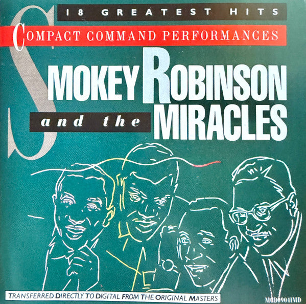 Smokey Robinson & Miracles - Compact Command Performances [Pre-Owned CD]