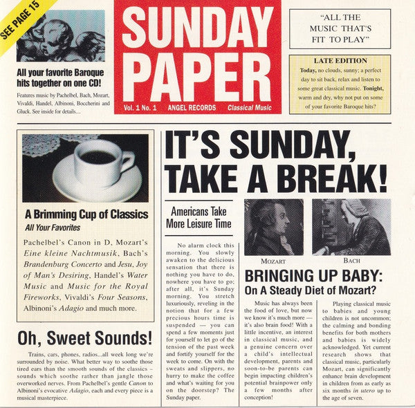 Sunday Paper - Sunday Paper [Pre-Owned CD]