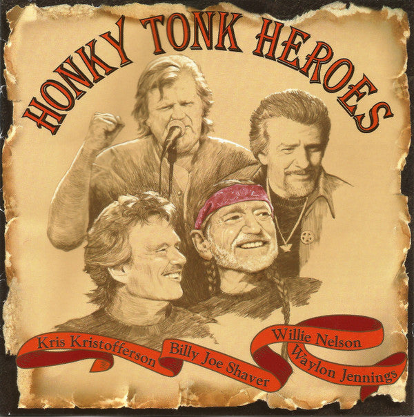Jennings/Kristofferson/Nelson - Honky Tonk Heroes [Pre-Owned CD]