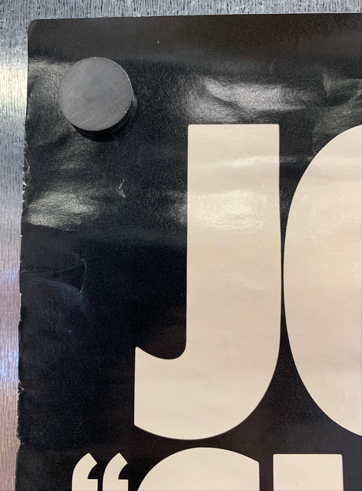Joe Cocker - Sheffield Steel Promo Poster