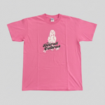 Detroit Cobras Pink Logo Tee L (Vintage Apparel)