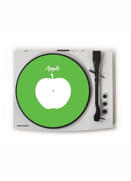 Crosley - Ac1016A-Ap ターンテーブル スリップマット、The Beatles Apple