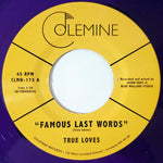 True Loves – Famous Last Words (Vinyl)