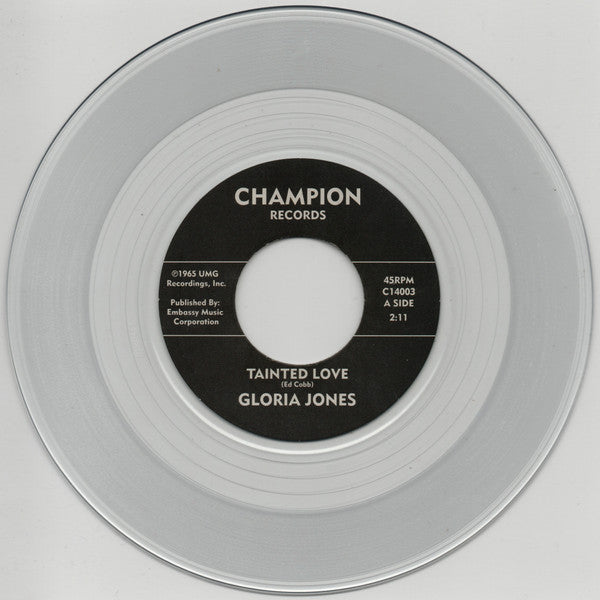 Gloria Jones - Tainted Love (New 45)