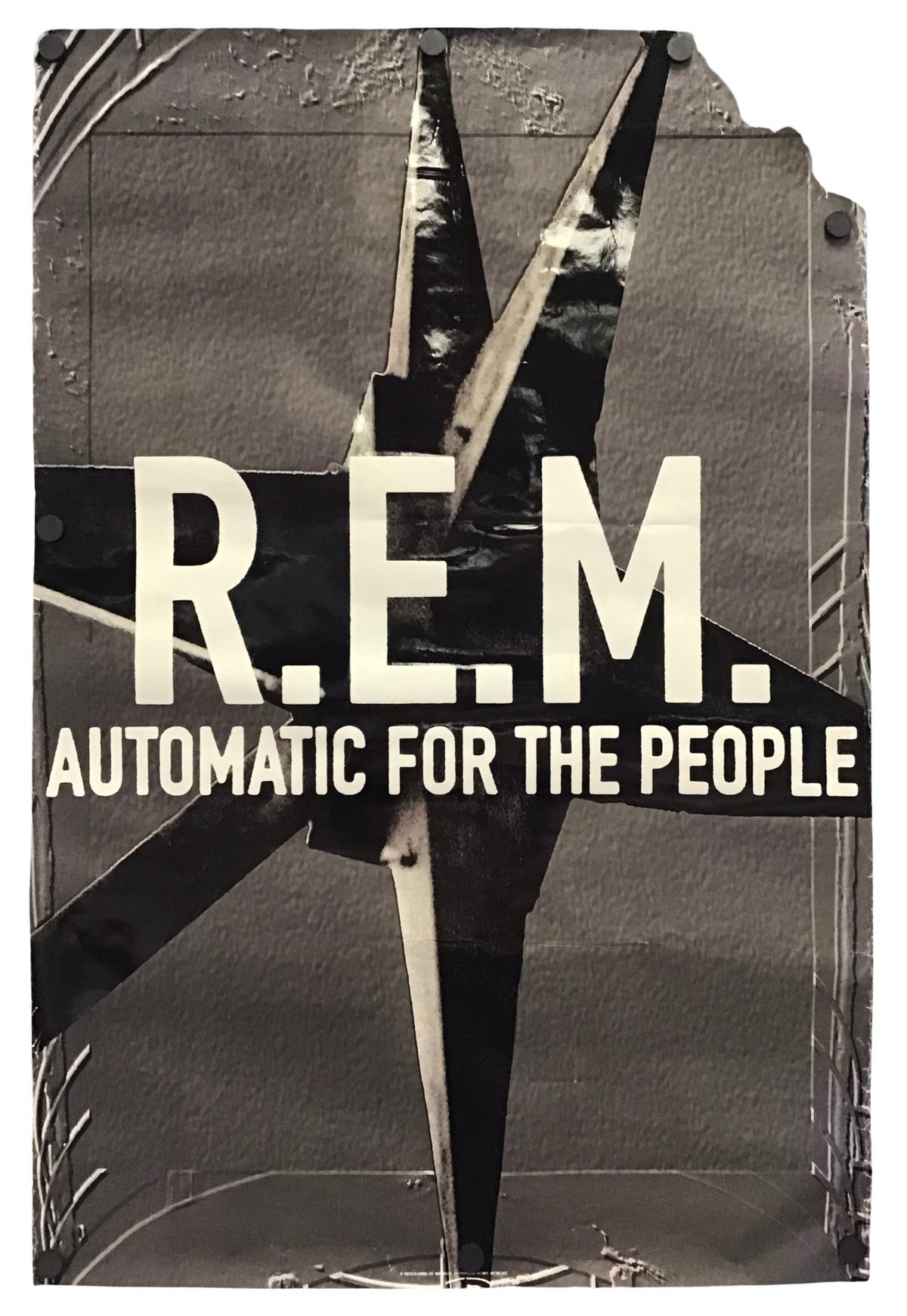 R.E.M. - Automatic For The People Promo Poster