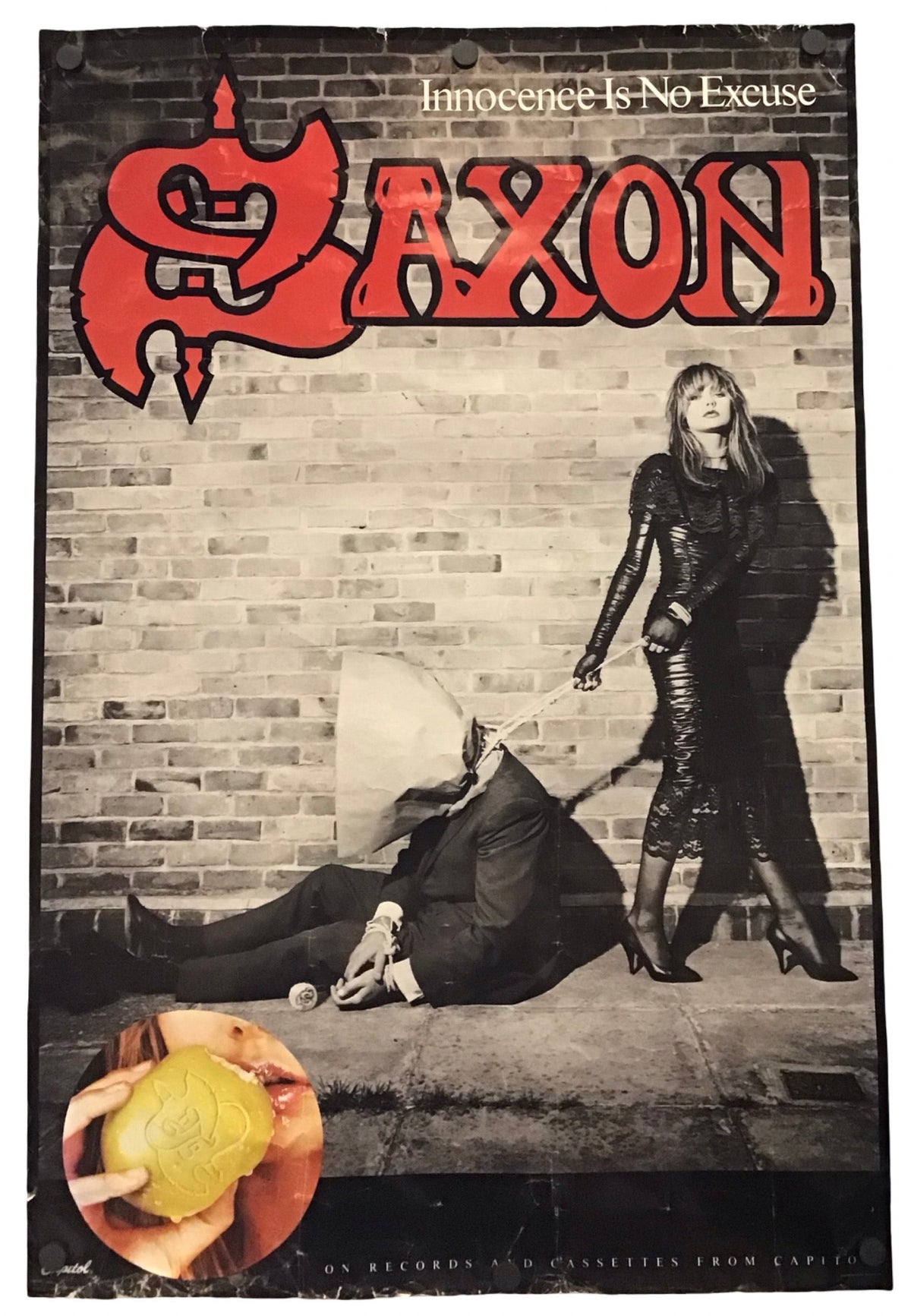 Saxon - Innocence Is No Excuse Promo Poster