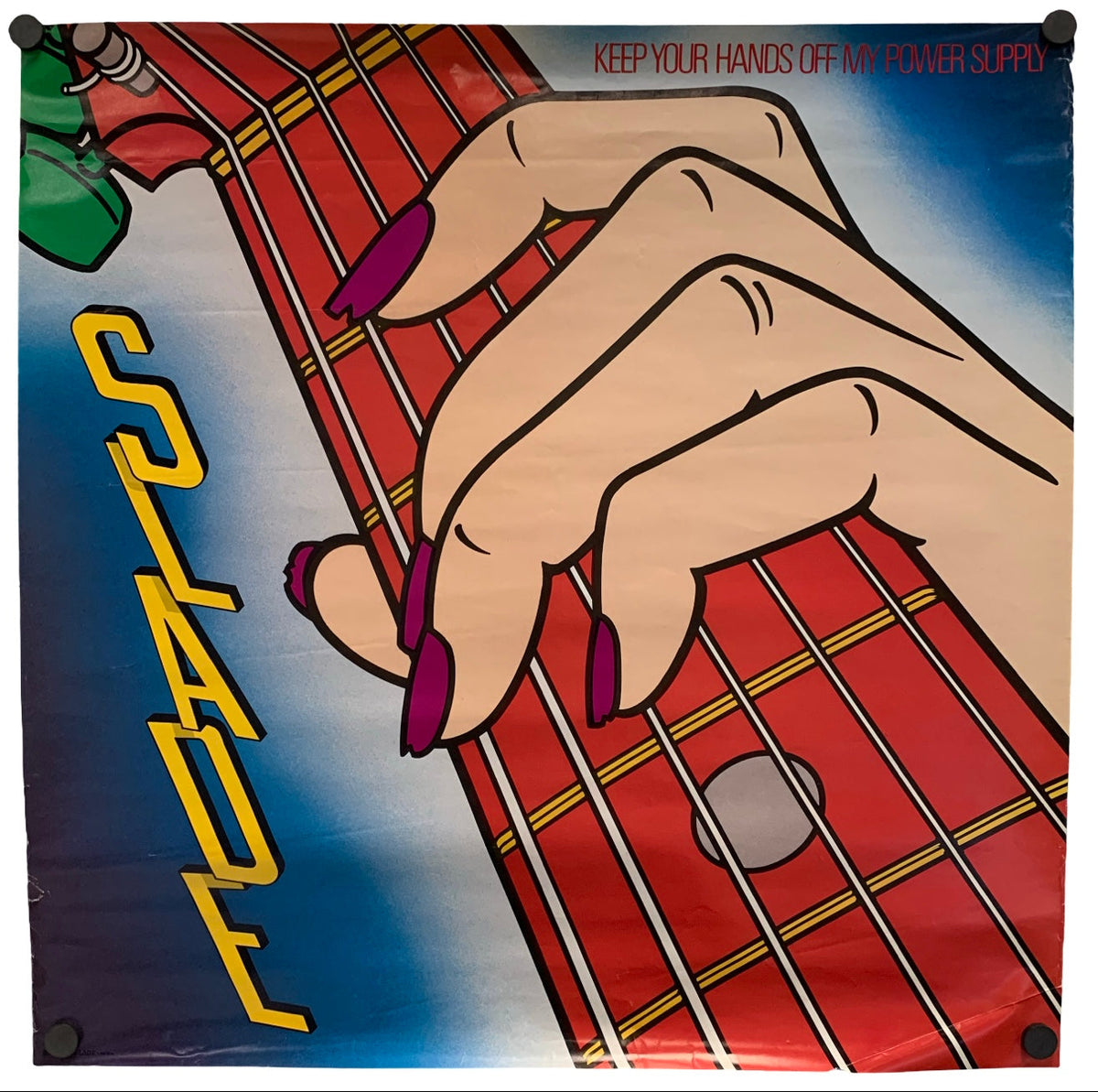 Slade - Keep Your Hands Off My Power Supply Promo Poster