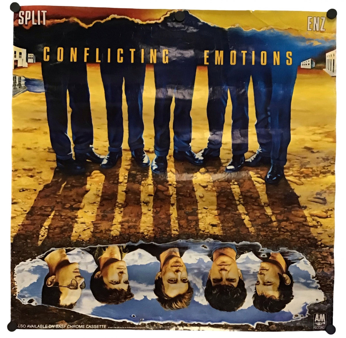 Split Enz - Conflicting Emotions Promo Poster