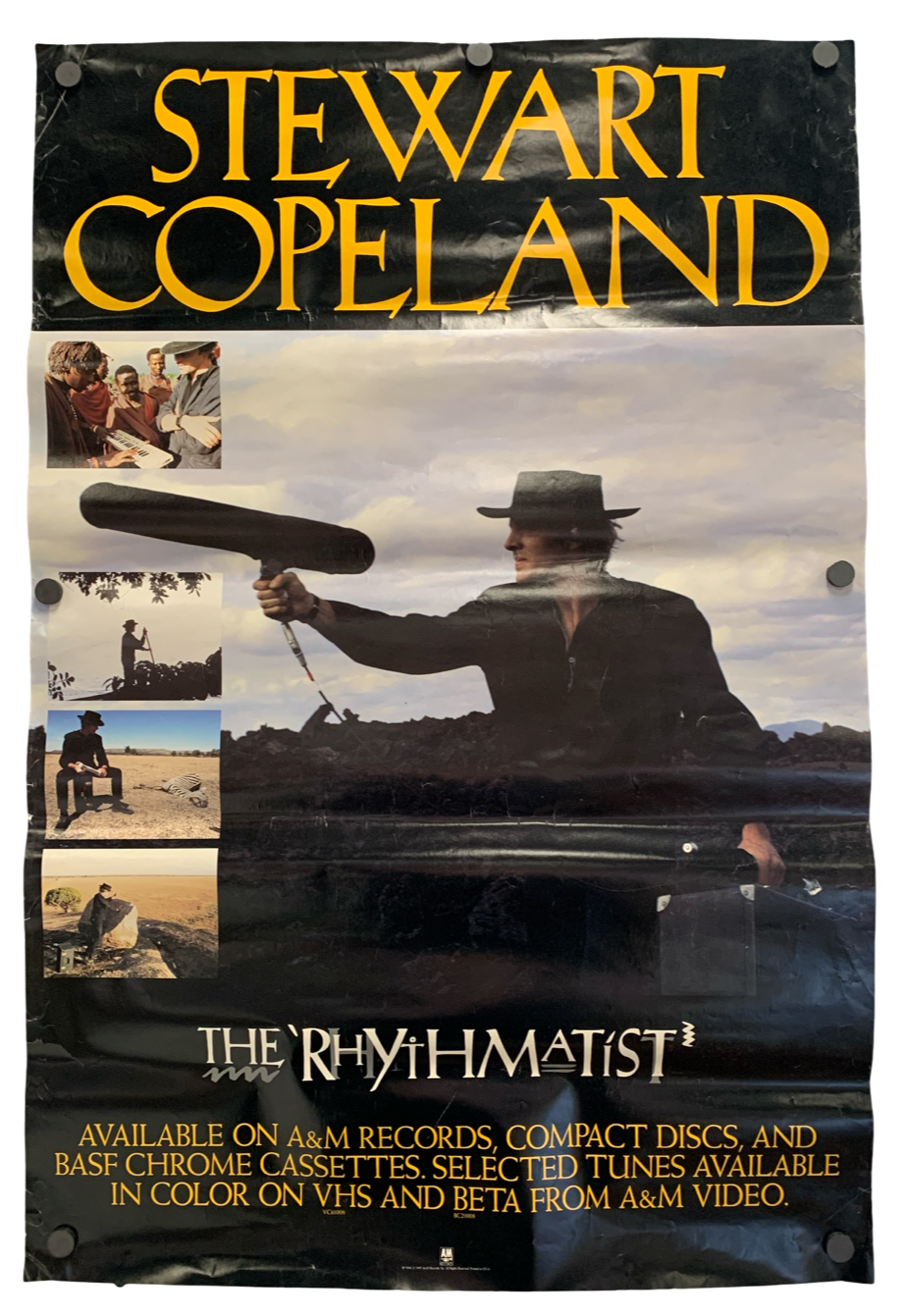 Stewart Copeland - The Rhythmatist Promo Poster