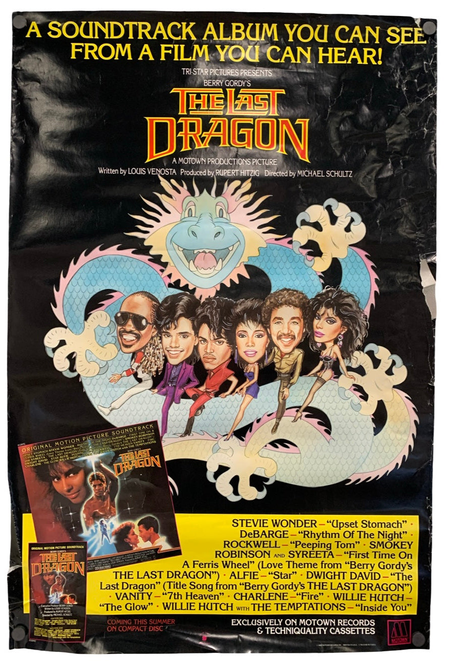 The Last Dragon - Original Movie Soundtrack Promo Poster