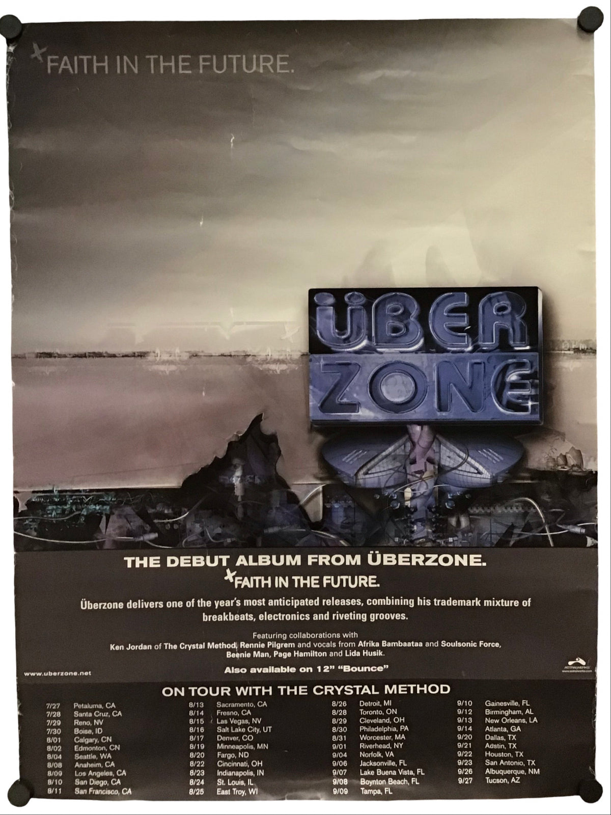 Uberzone - Faith in the Future Promo Poster