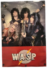 A vintage-style band poster for W.A.S.P.