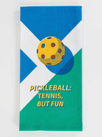 Blue Q Cotton Dish Towel - Pickleball: Tennis, But Fun