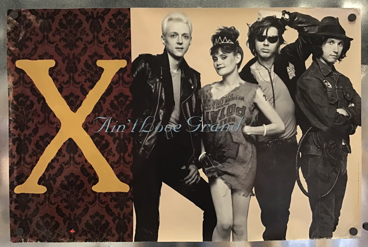 X - Ain't Love Grand Promo Poster