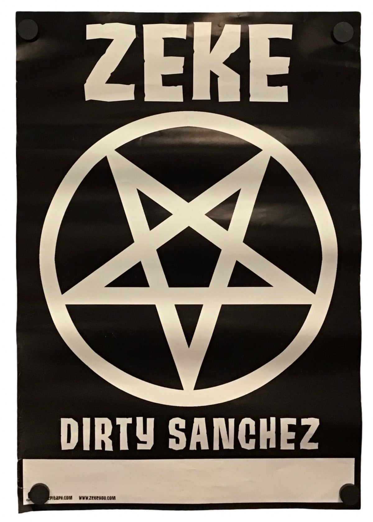 Zeke - Dirty Sanchez Promo Poster