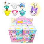 Sanrio Mood Lighting Characters Figure Key RIng Zipper Charm